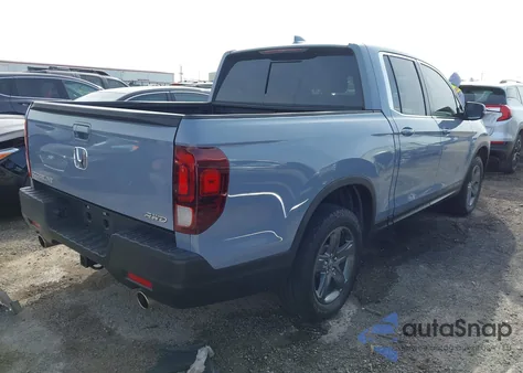 2023 Honda Ridgeline Rtl z USA, uszkodzony, nr VIN 5FPYK3F55PB034312